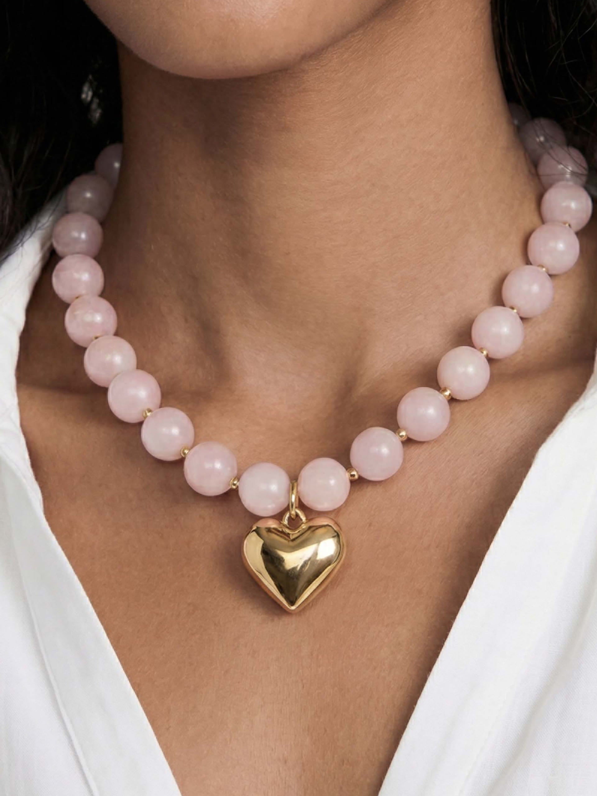 Luck and Love Rose Necklace.