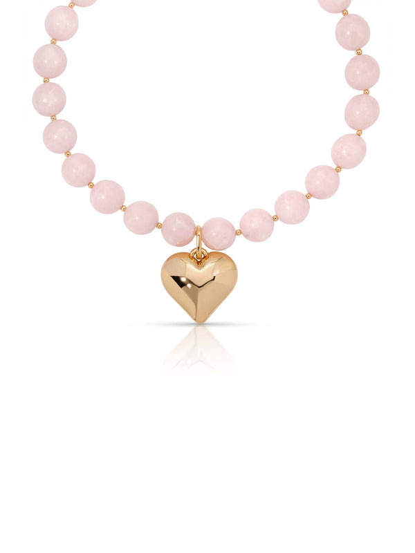 Luck and Love Rose Necklace.