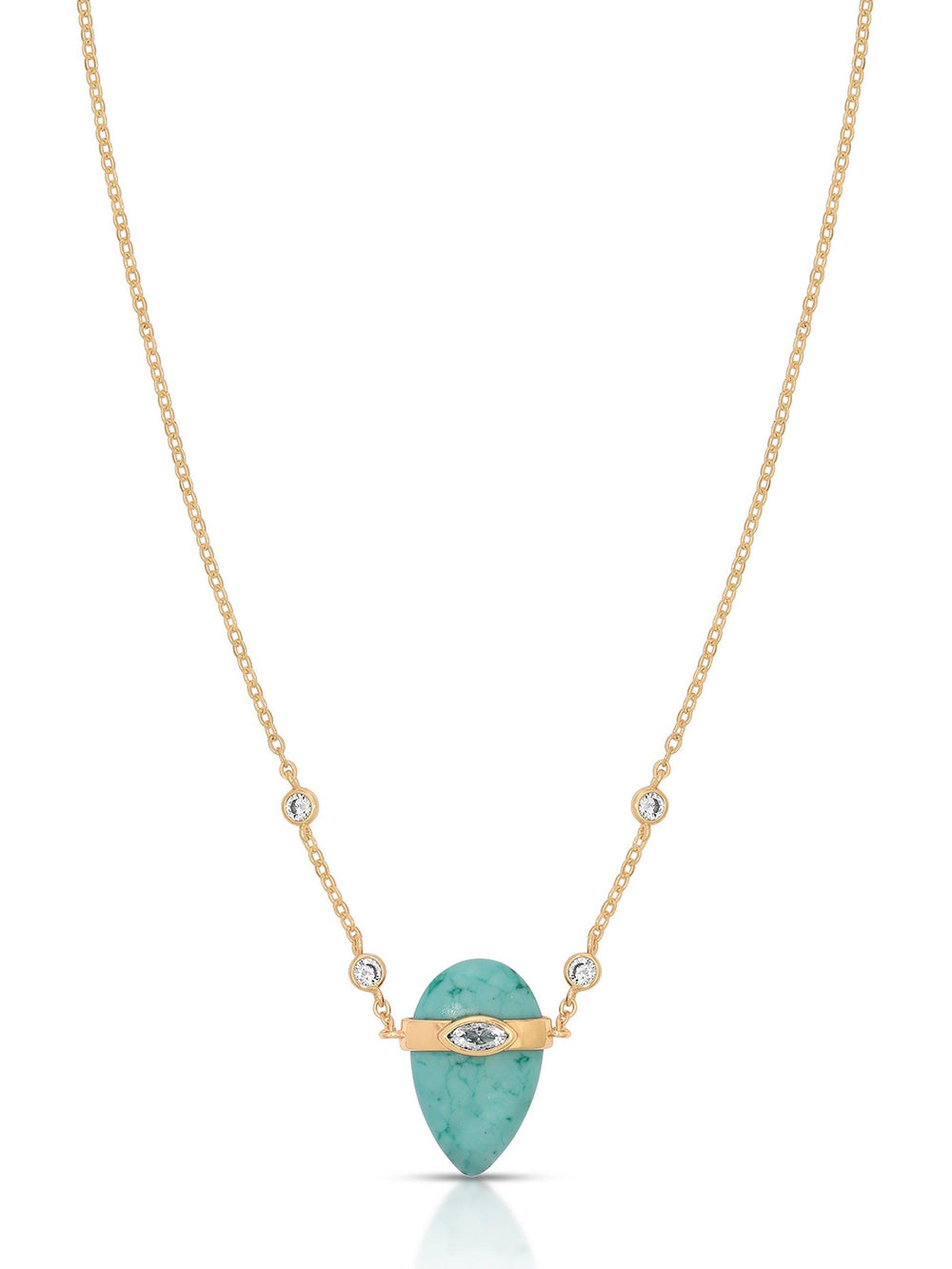 Turquoise Solstice Necklace - Flying Tomato - Necklaces - Ettika