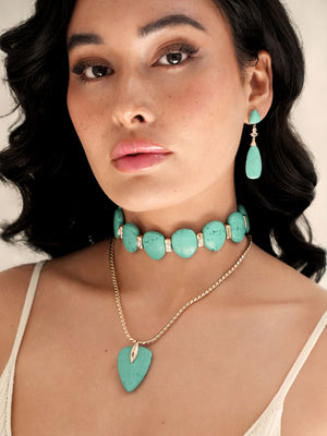 Turquoise Solstice Choker.