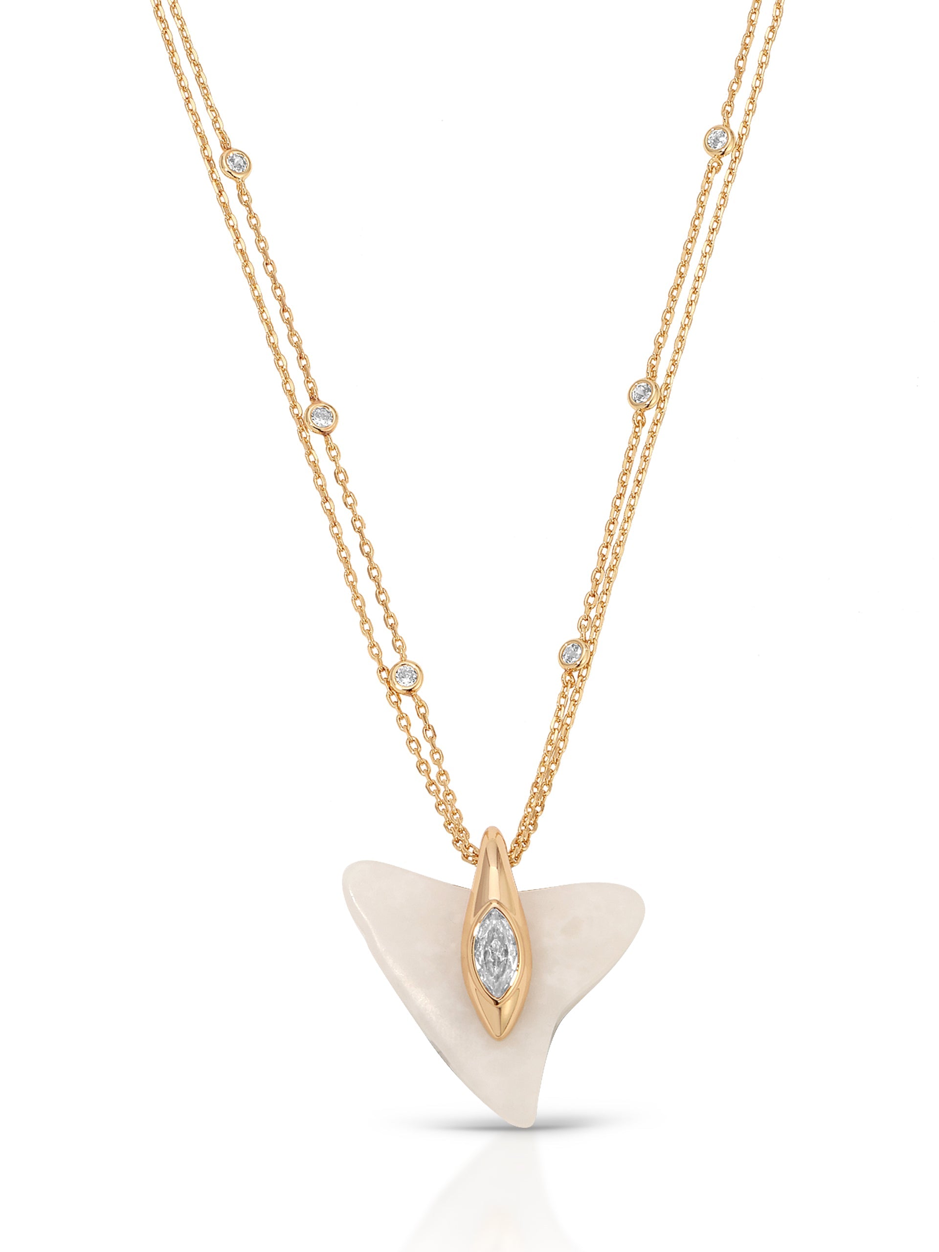 Deep Ocean Shark Necklace.