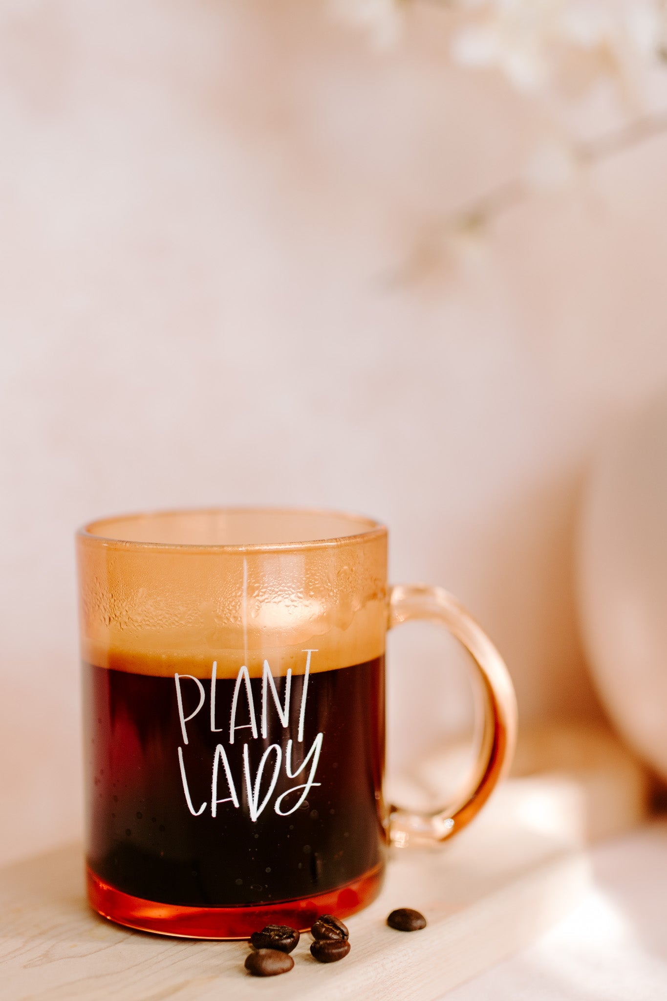 Plant Lady Glass Mug