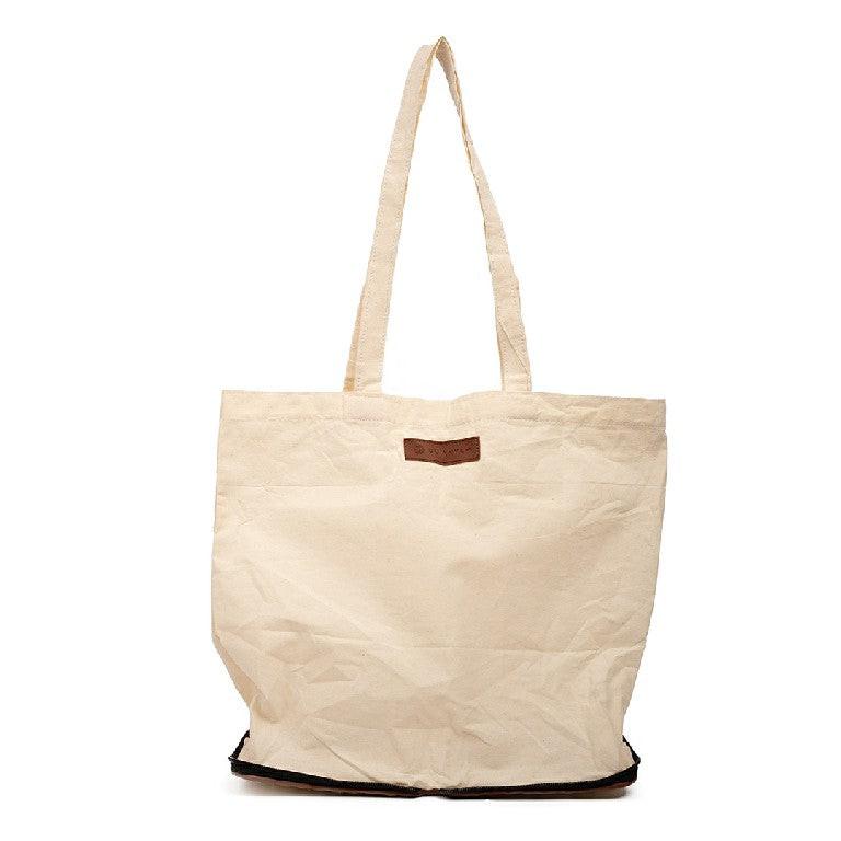 Cove Rattan & Canvas Eco Tote Bag.