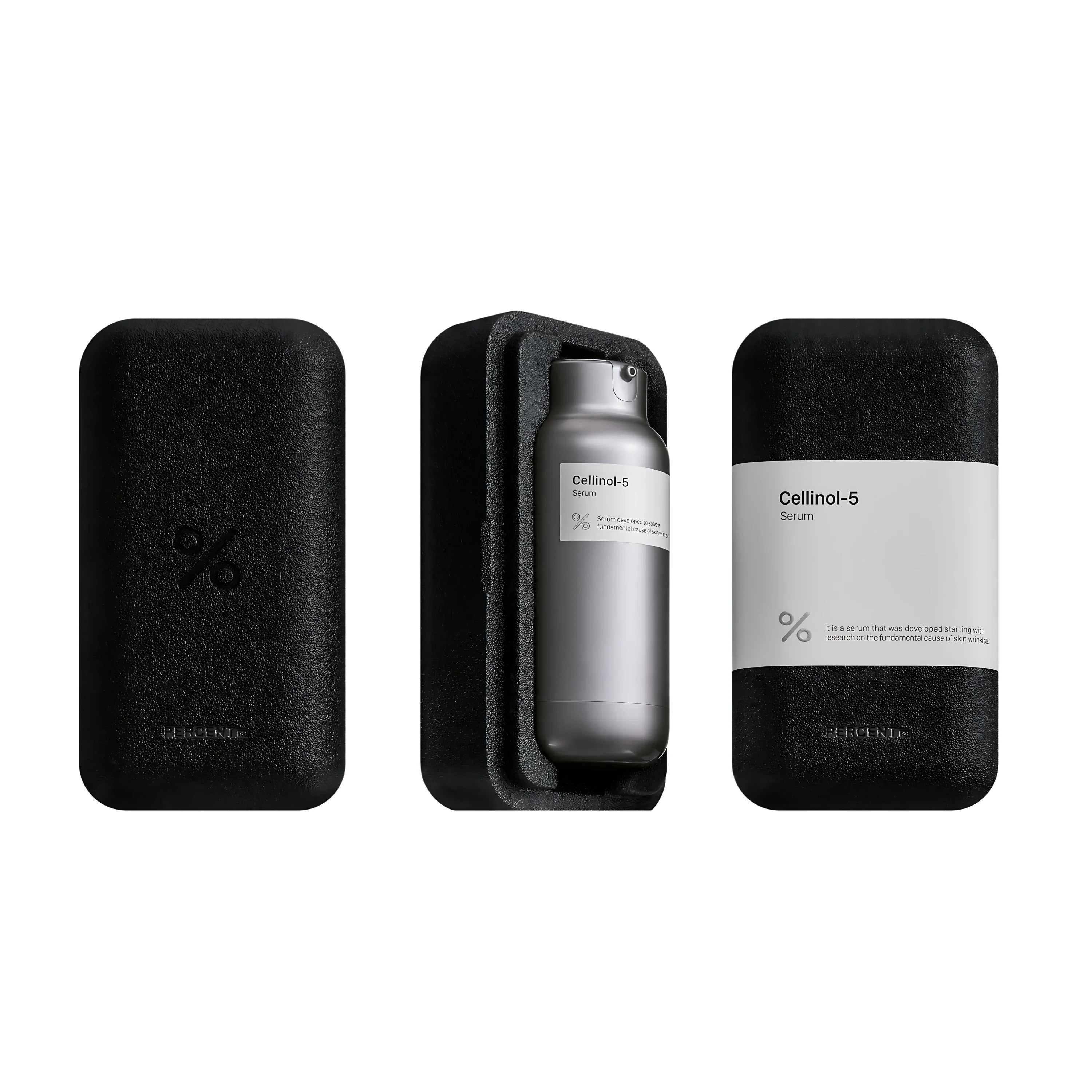 PERCENT SCIENCE Cellinol-5 Bakuchiol Serum 1.6 Oz. - Patented Anti-Wrinkle & Lifting Complex with Brightening Effects