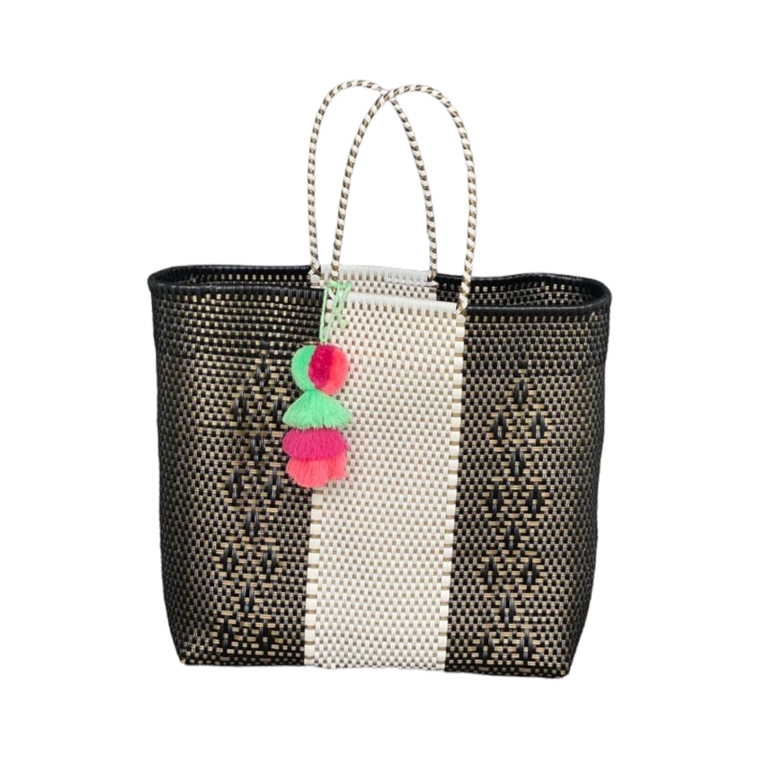 Yin Yang Gold Citron Tote