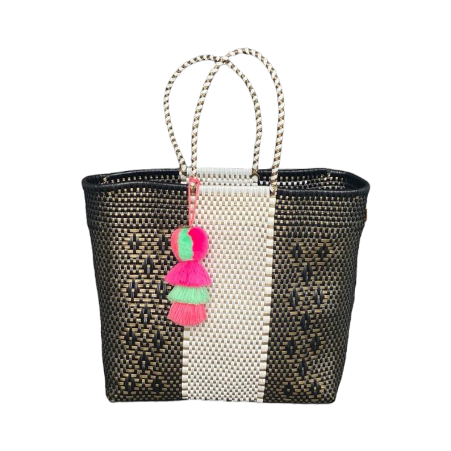 Yin Yang Gold Citron Tote