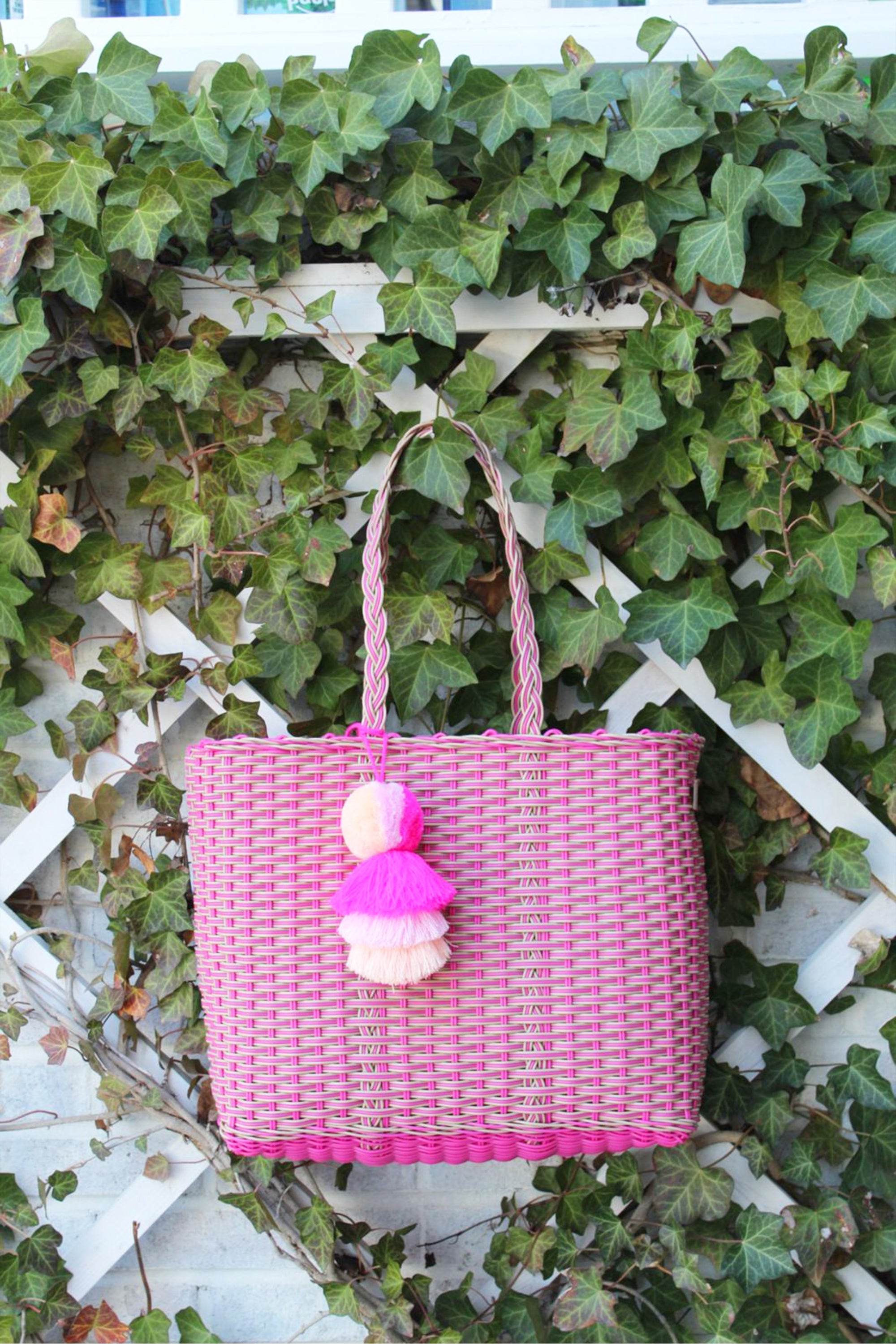 Pink Nest Citron Tote