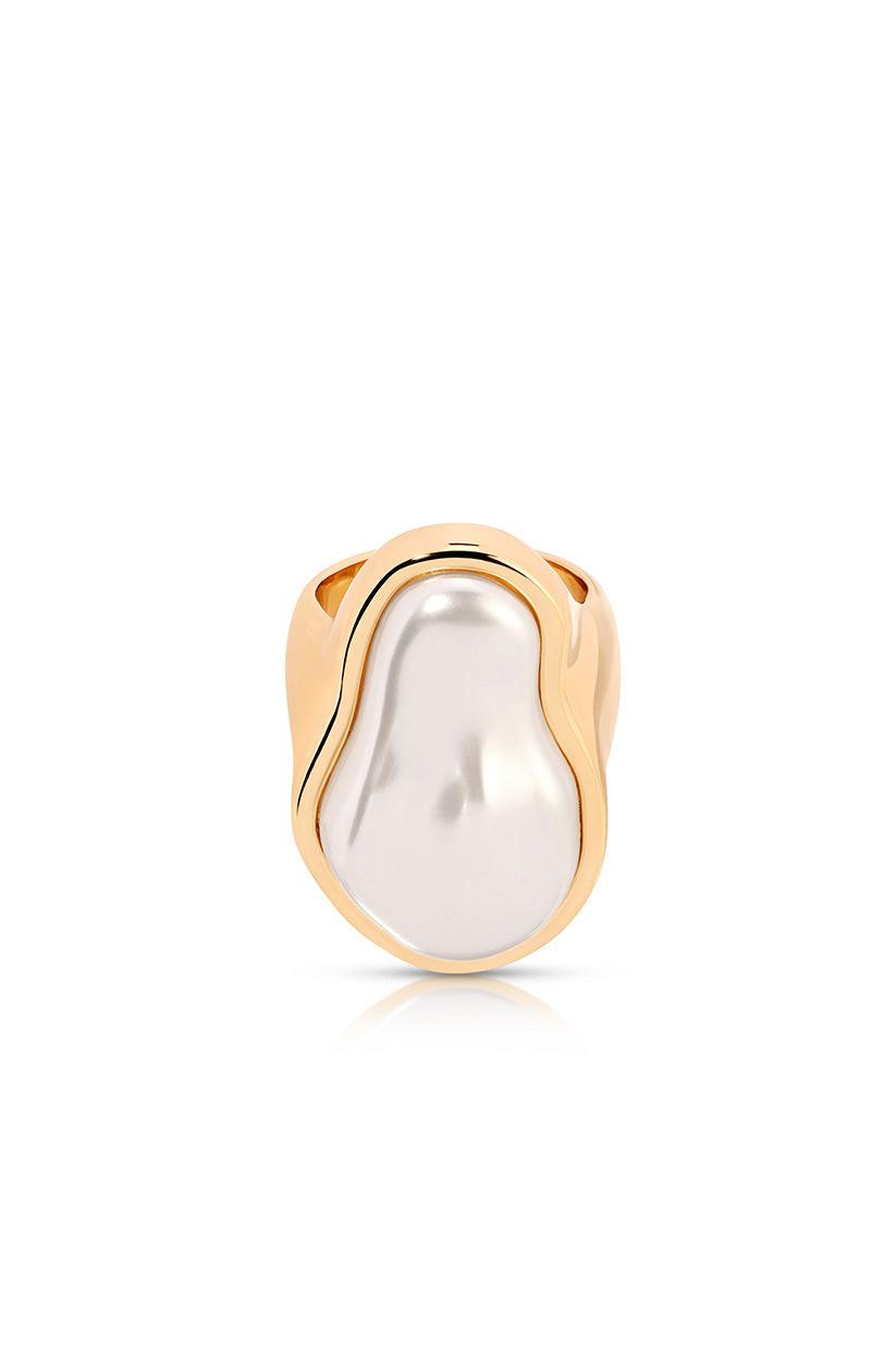 Sea-born Pearl Ring - Flying Tomato - Rings - Ettika