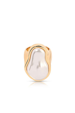 Sea-born Pearl Ring - Flying Tomato - Rings - Ettika