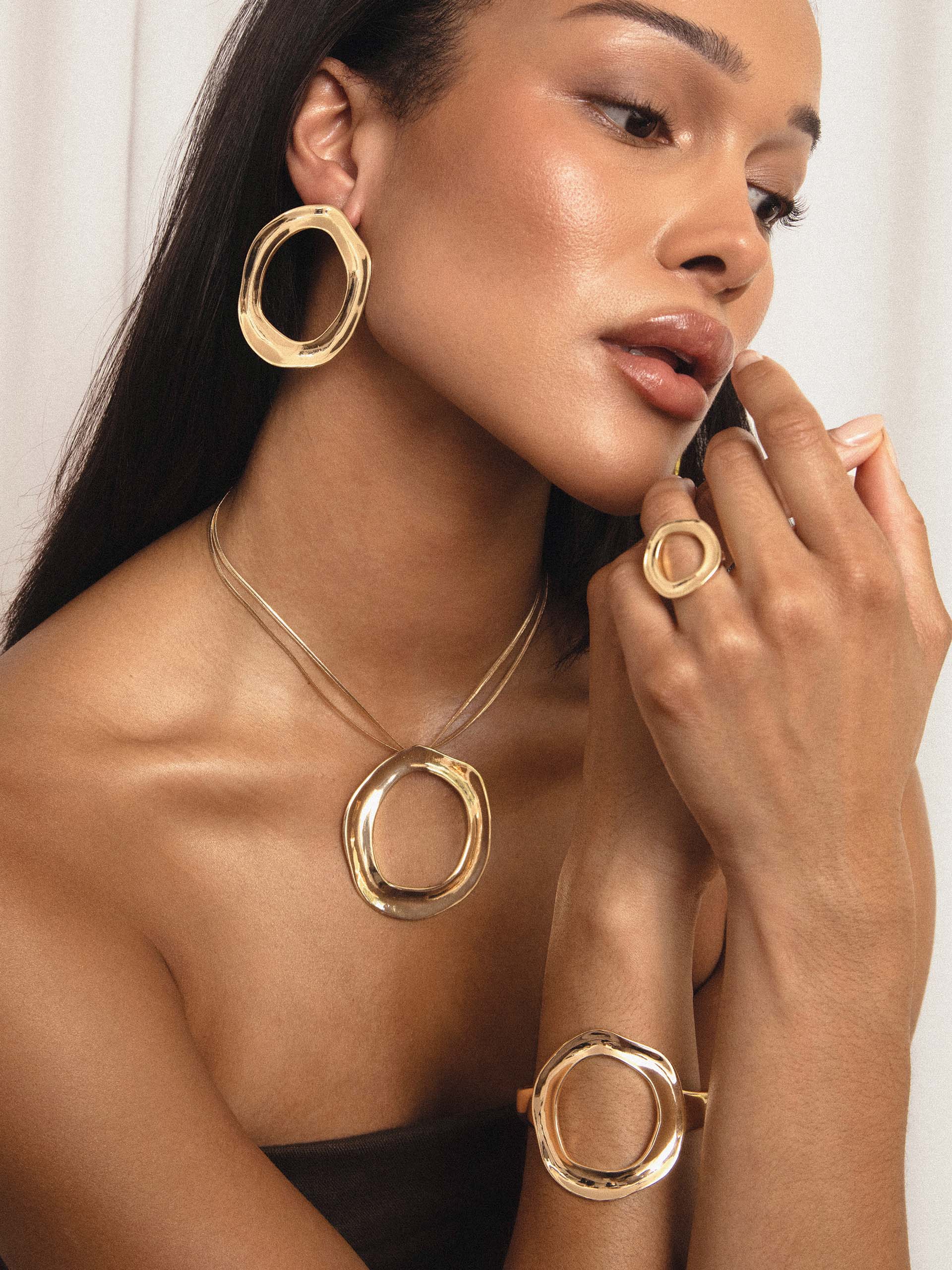 Open Circle Ring.