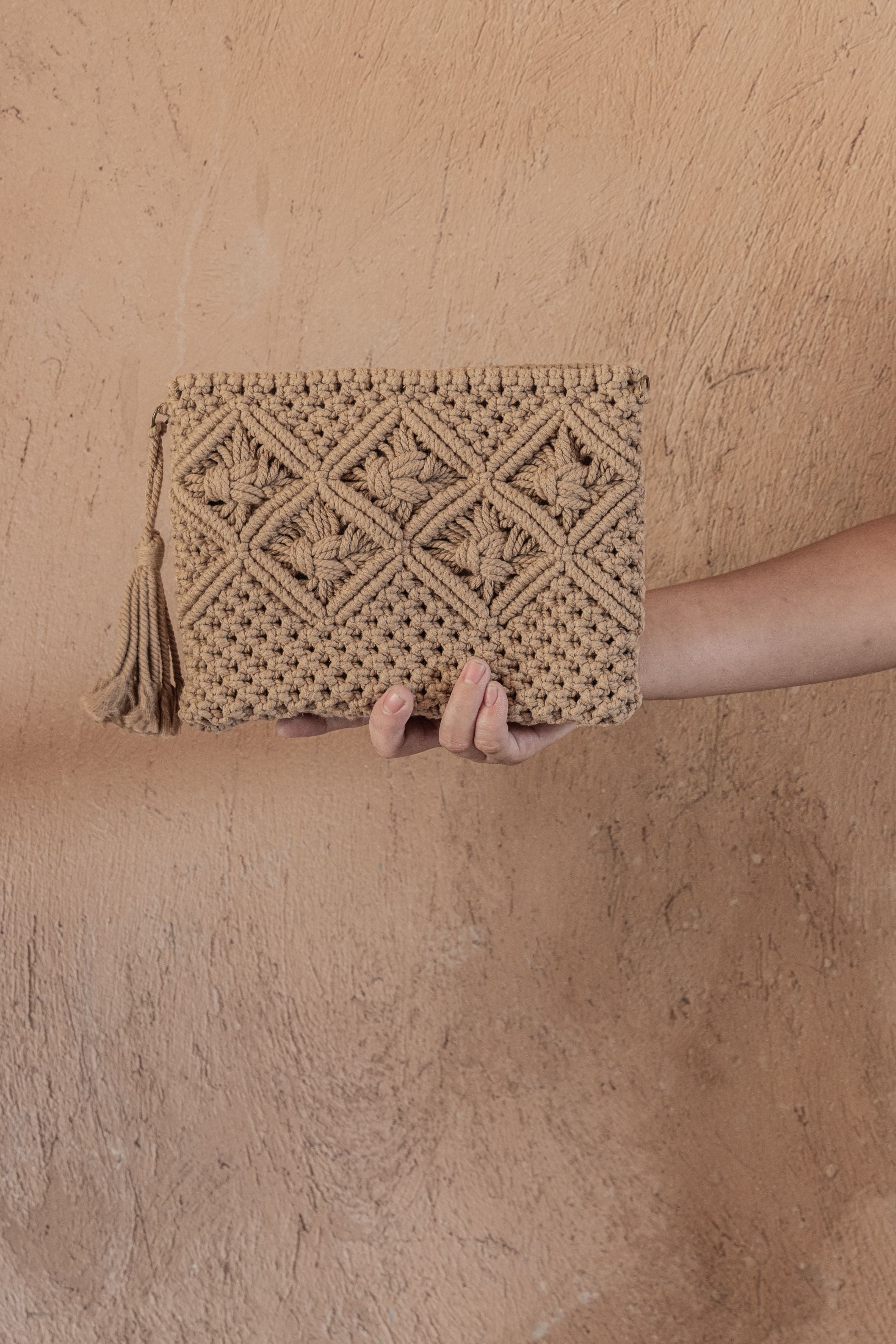 Ren Crochet Clutch - Flying Tomato - Bags + Purses - Village Thrive