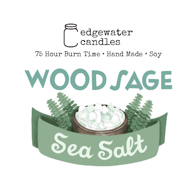 Wood Sage Sea Salt