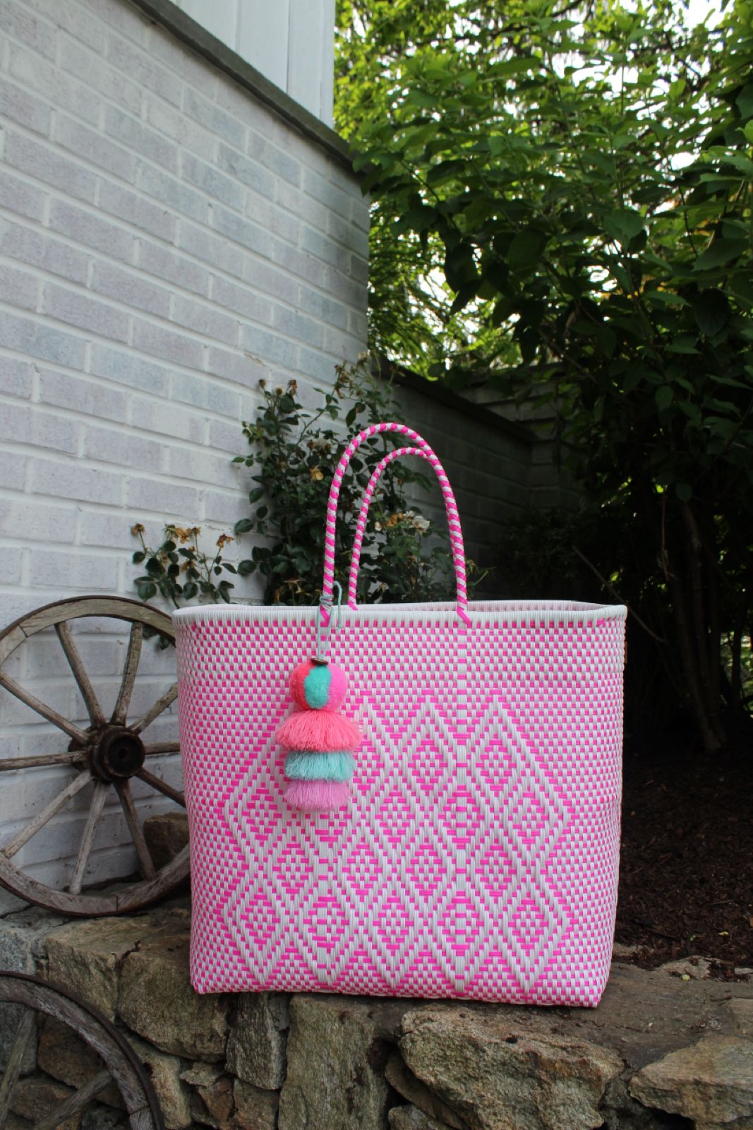 Neon Pink Cocoles Citron Tote