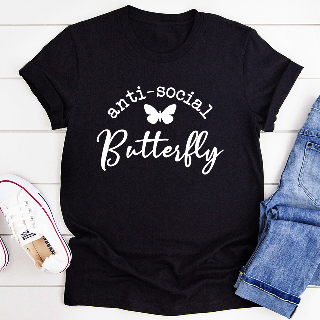 Anti Social Butterfly Tee