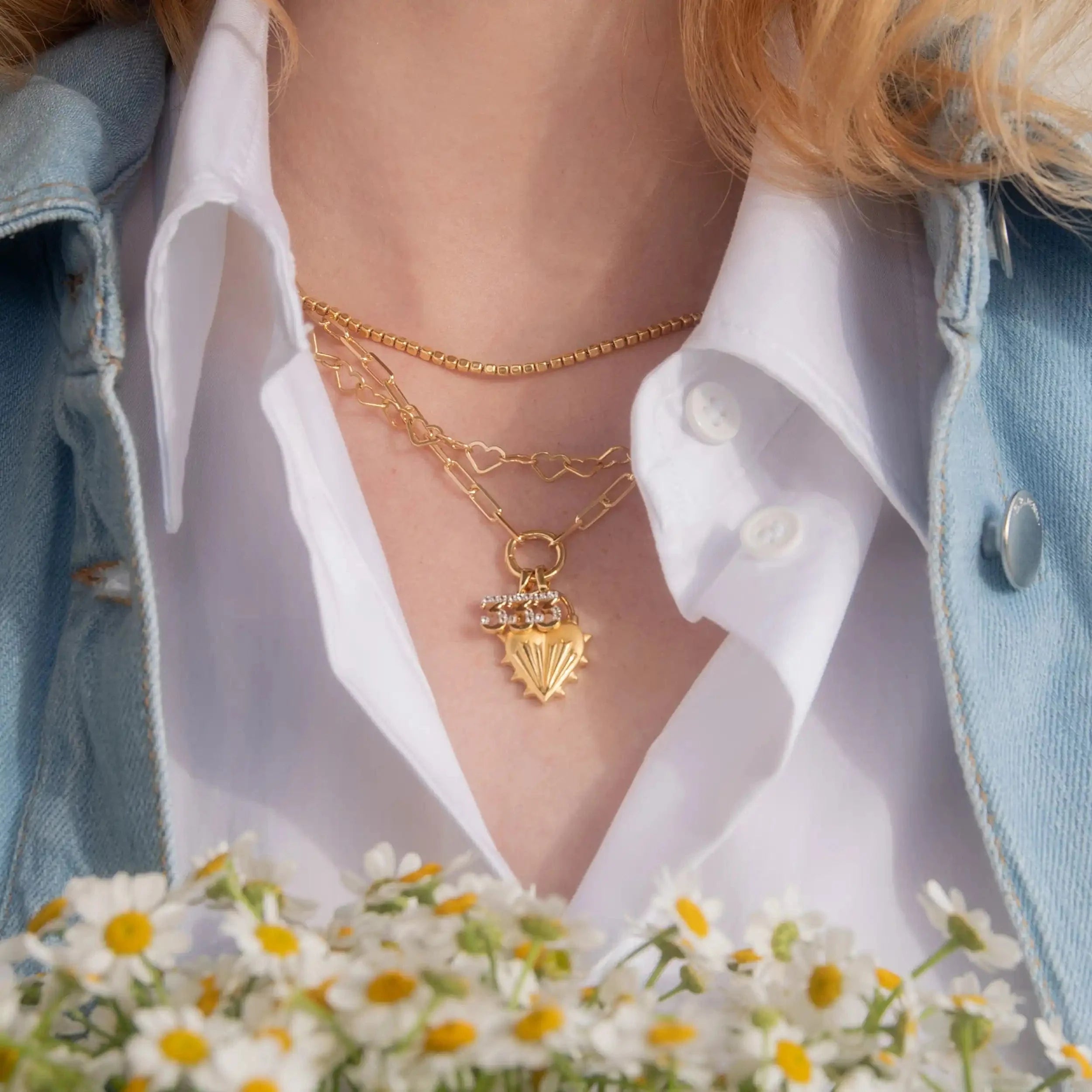 Spiked Heart Necklace