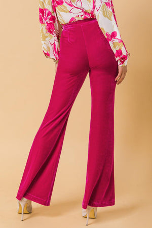 FRESH START VELVET PANTS.
