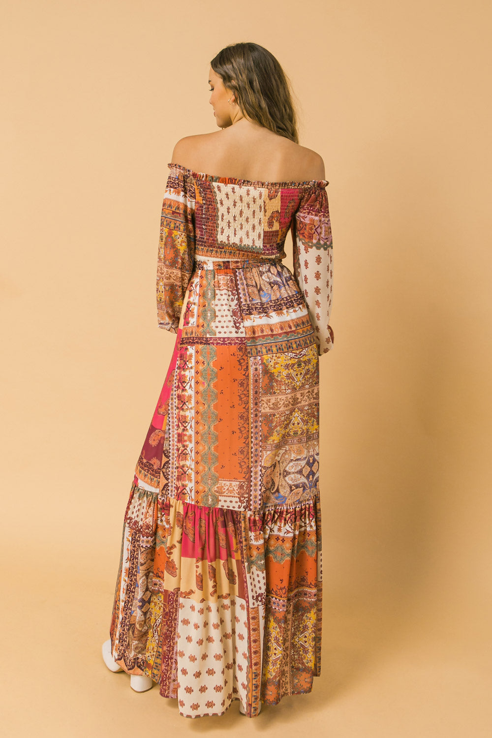 IT'S THE CHASE WOVEN MAXI DRESS