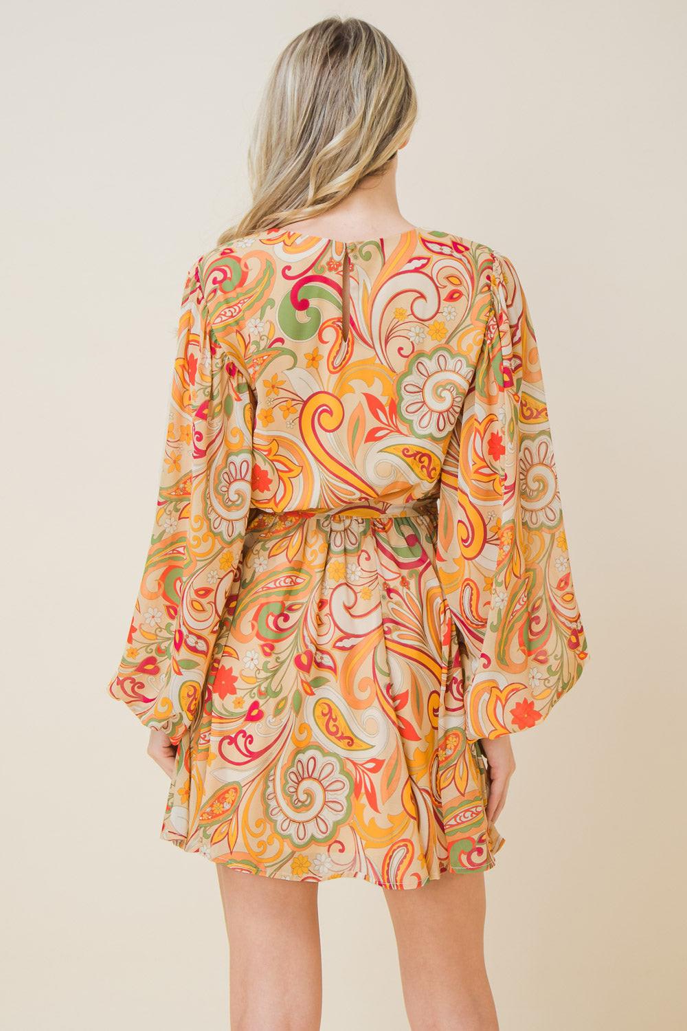 SPECTACULAR ENTRANCE WOVEN MINI DRESS.