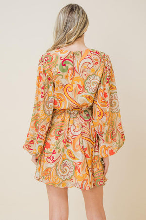 SPECTACULAR ENTRANCE WOVEN MINI DRESS.
