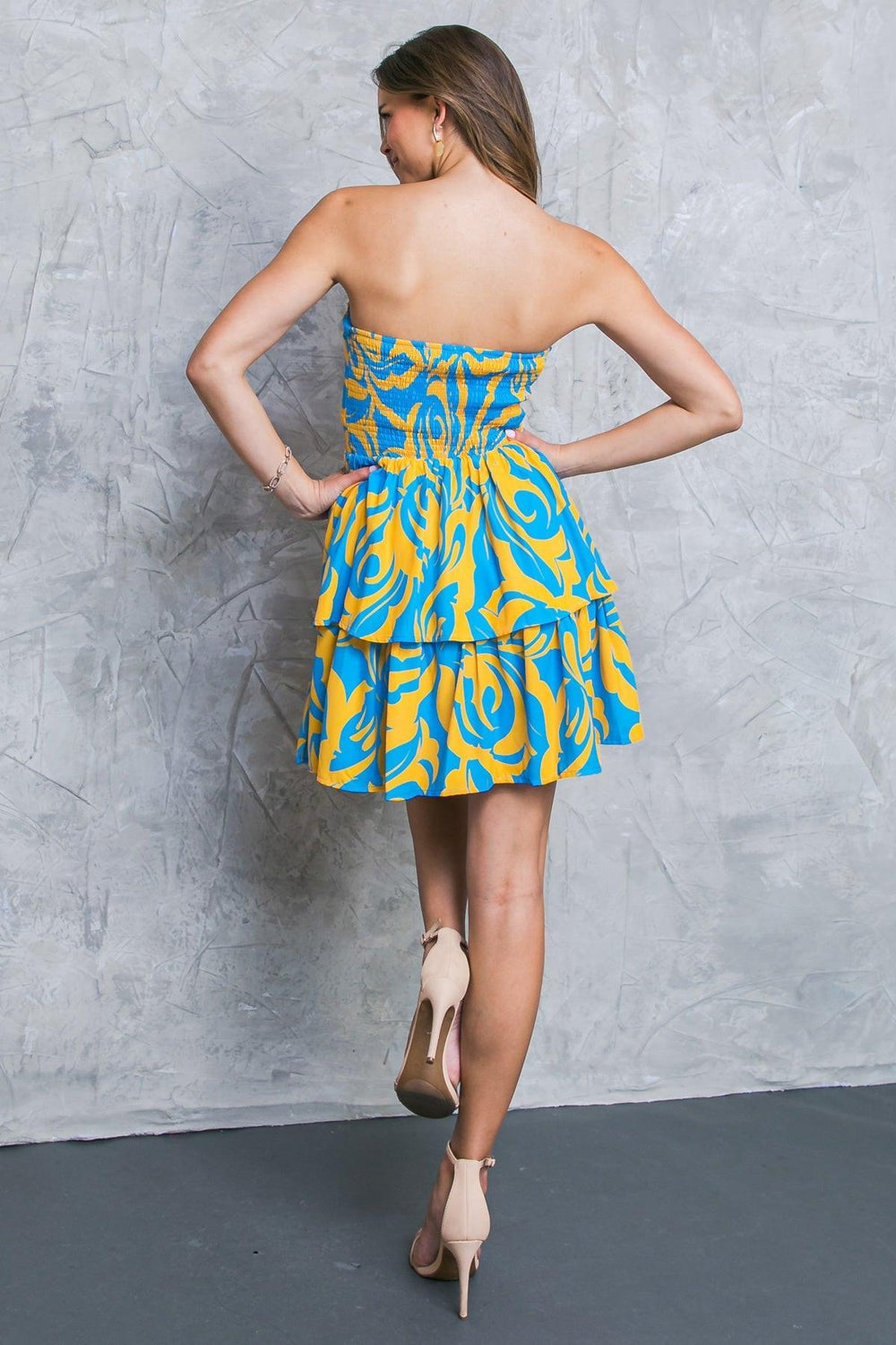 BACK TO THE START MINI DRESS.