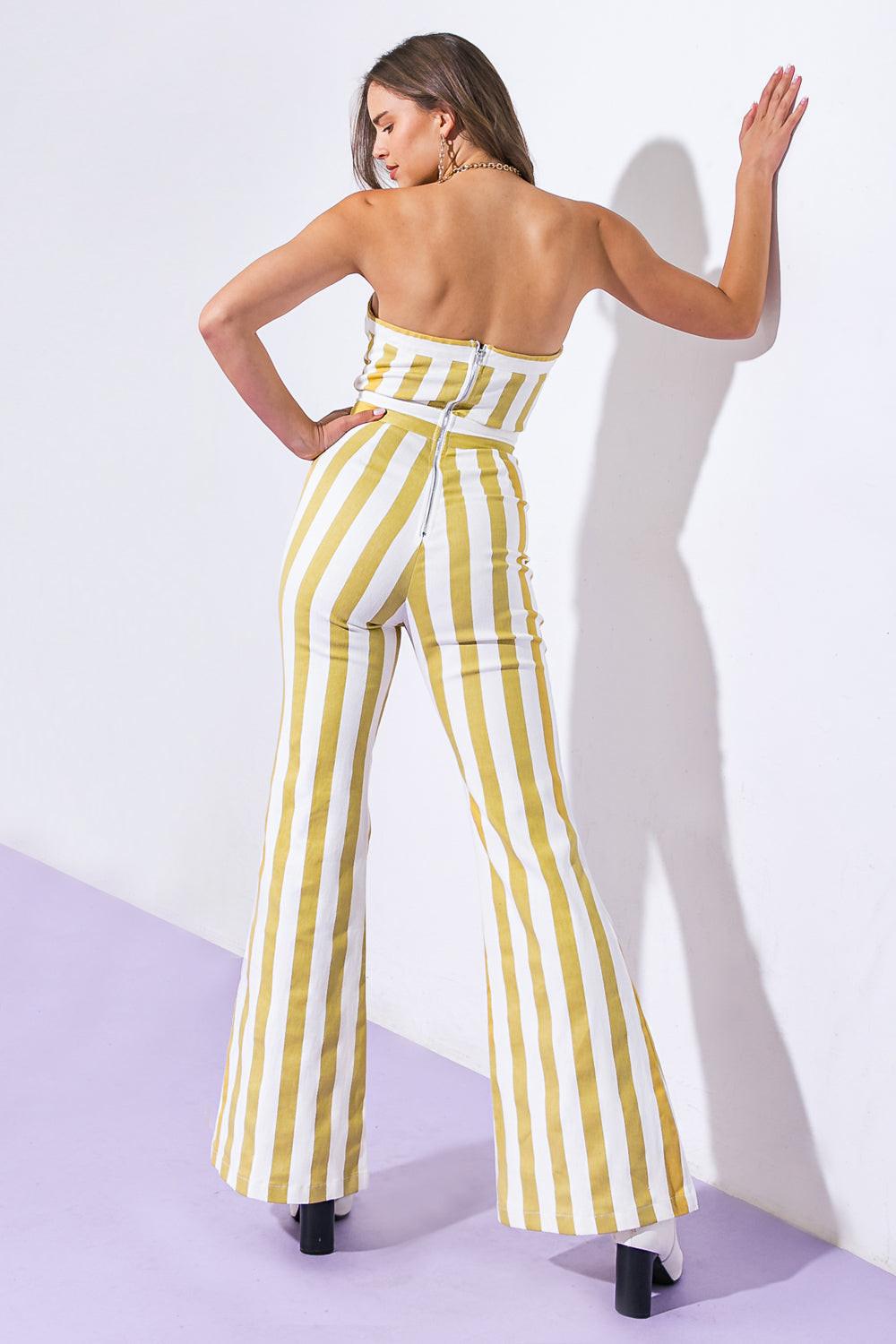 GRACEFUL APPEARANCE TWILL JUMPSUIT.