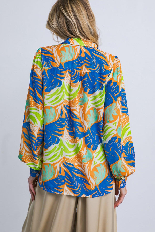 ESTEEMED MOMENT WOVEN TOP.