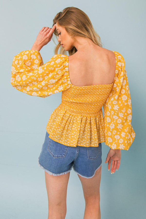 CROWNING GLORY WOVEN TOP.