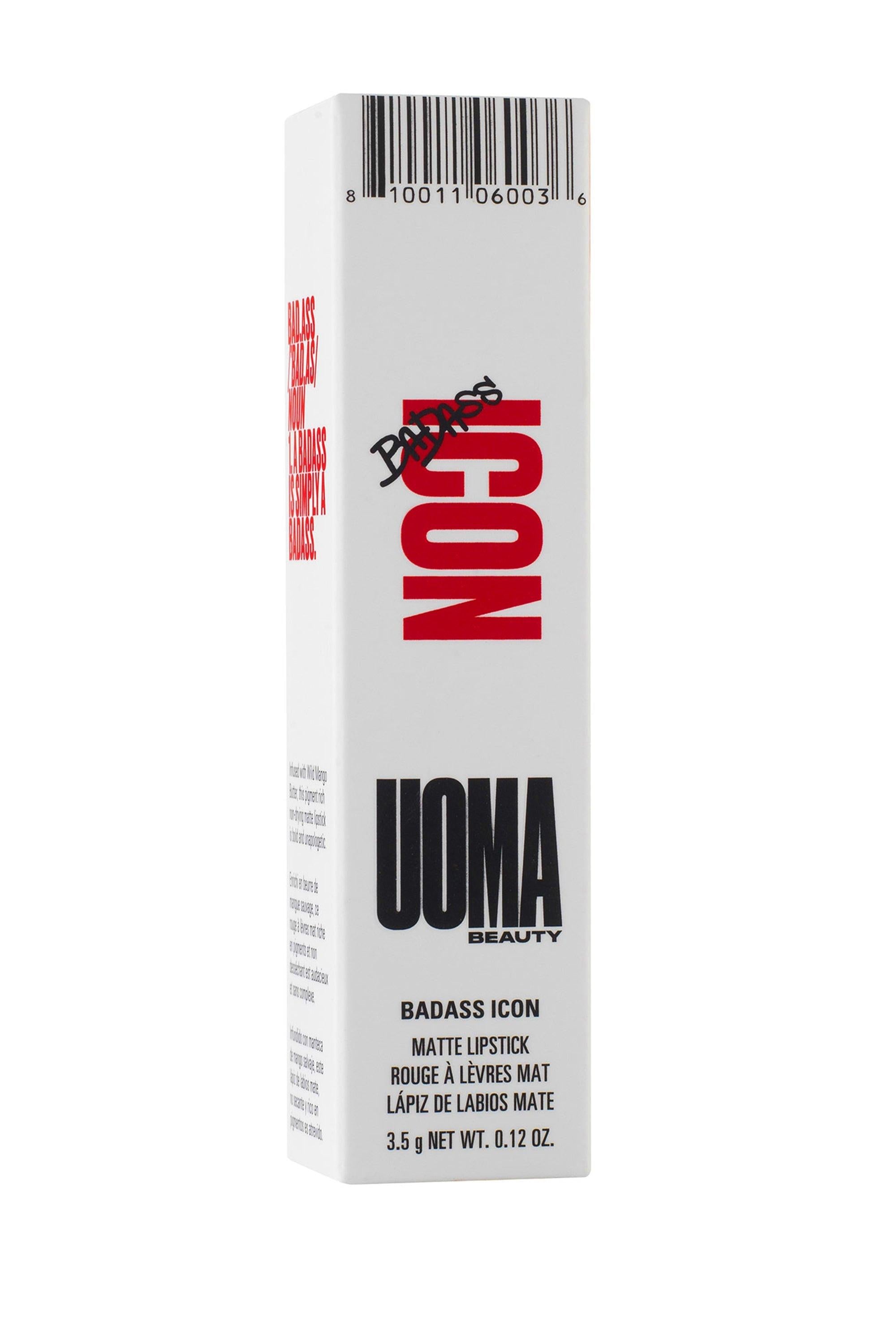 Badass Matte Lipstick - Flying Tomato - Lipstick - UOMA Beauty