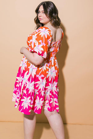 READY OR NOT WOVEN MINI DRESS.