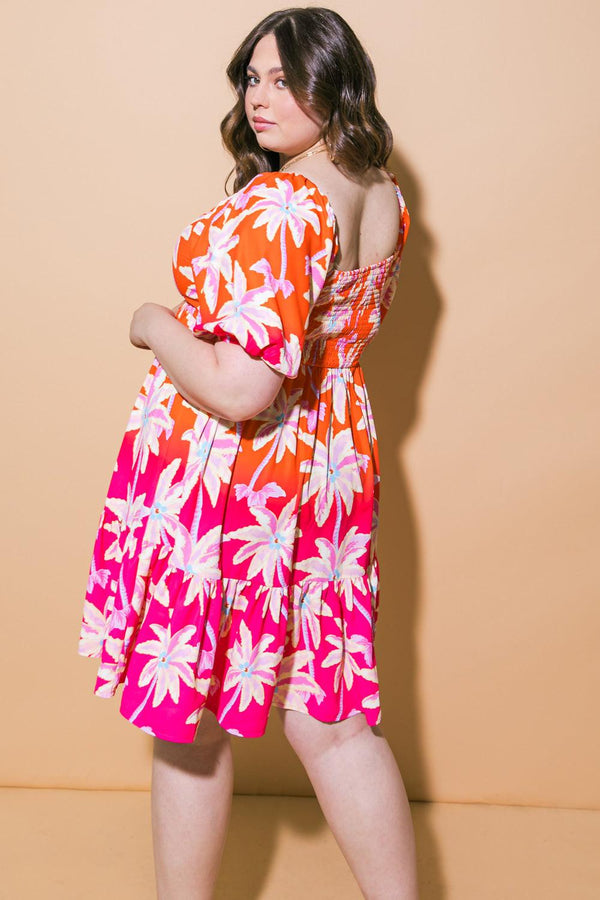 READY OR NOT WOVEN MINI DRESS.