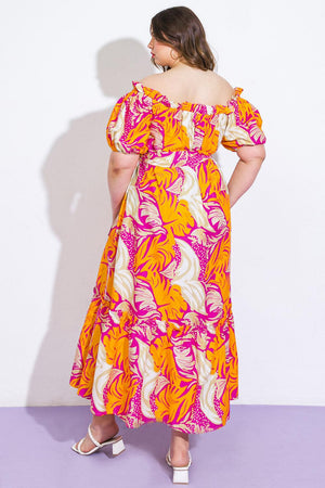 SCENIC OUTINGS WOVEN MINI DRESS.
