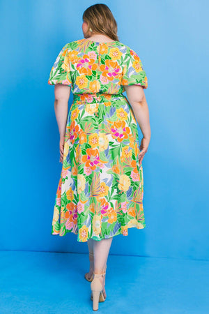 SPRING HIILL WOVEN MINI DRESS.