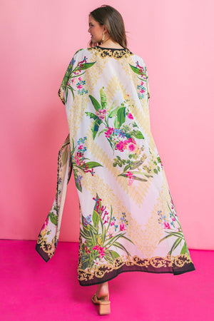 MORRO BAY WOVEN MAXI COVER UP.