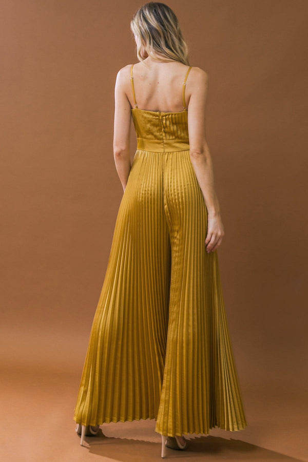 BLISSFUL LOVE WOVEN JUMPSUIT.