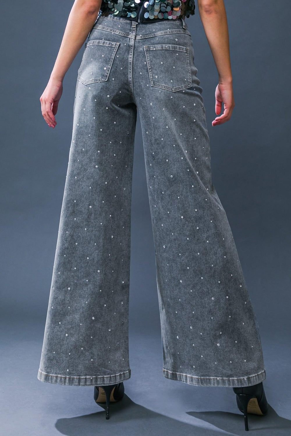 TAKE THE CHANCE DENIM PANTS.