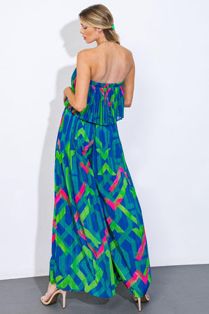 HAPPY WANDERER WOVEN JUMPSUIT.
