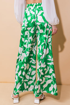 COMING TO MY SENSES WOVEN PANTS.