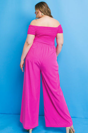 WEEKEND OUTING WOVEN JUMPSUIT.