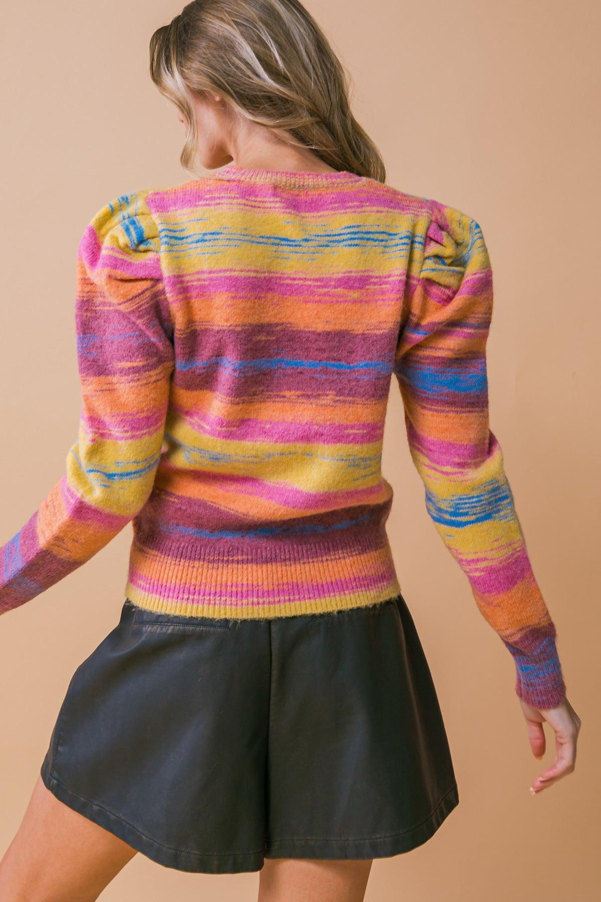 DELUXE DESIRE SWEATER TOP.