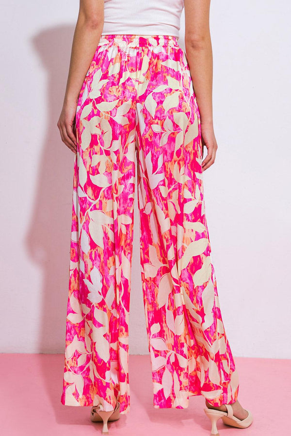 COMING TO MY SENSES WOVEN PANTS.