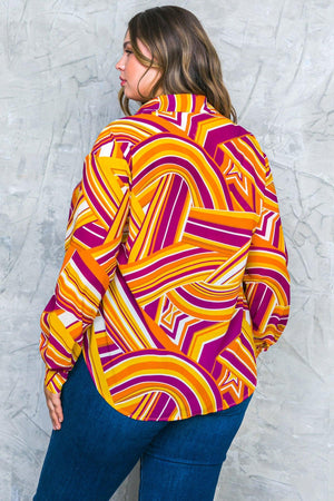 LIVELY CHAM WOVEN TOP.