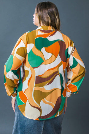 LOVINGLY YOURS WOVEN TOP.