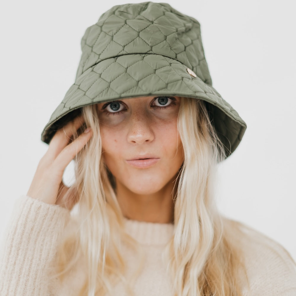 Chiara Quilted Bucket Hat