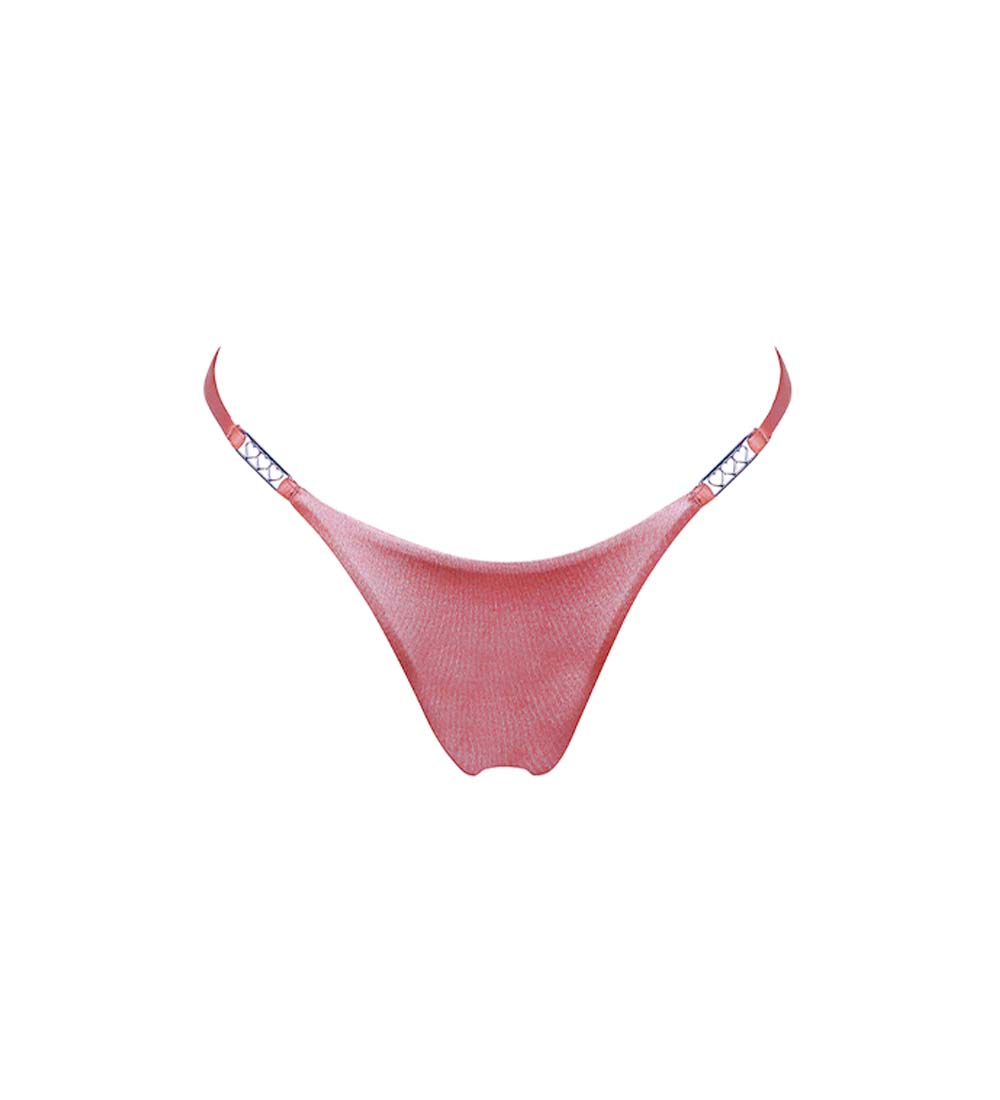 Dalia Cherry Shine Bikini Bottom