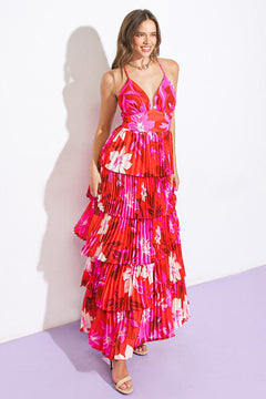 BEYOND AMAZING WOVEN MAXI DRESS.