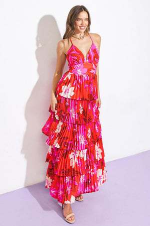 BEYOND AMAZING WOVEN MAXI DRESS.