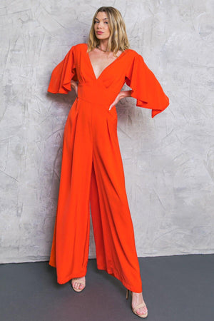 RAISED ON PROMISES STARS WOVEN JUMPSUIT.