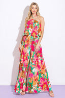 SWING OF THINGS PLISSE JUMPSUIT.