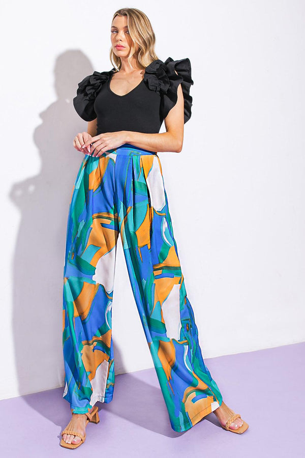 DEVOTED LOVER WOVEN PANTS.