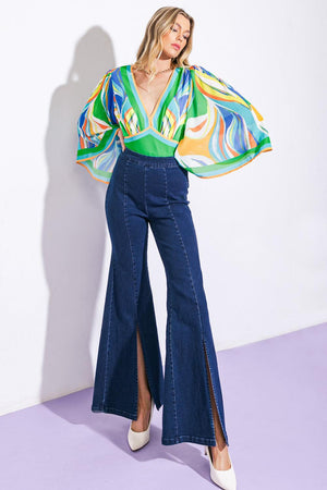 THERE FOR YOU DENIM PANTS.